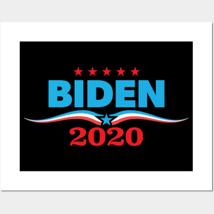 Biden 2020 print - Presidential Campaign product Zip Apparel Posters and Art